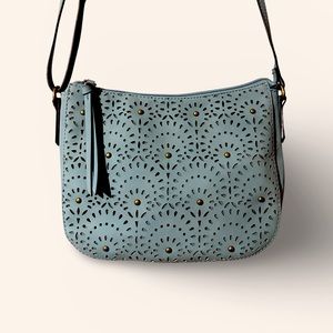 BUENO Floral Pastel Crossbody Bag